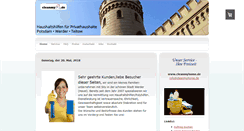 Desktop Screenshot of cleanmyhome.de